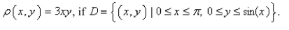 Select the correct Answer for each question. -Use a computer algebra system to find the moment of inertia   of the lamina that occupies the region D and has the density function   A) 14.1 B) 34.138 C) 24.105 D) 28.5 E) None of these