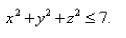 Use spherical coordinates to evaluate   here B is the ball   Select the correct Answer A)    B)    C)    D)   
