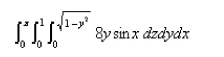 Calculate the iterated integral.  