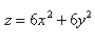Find the mass of the solid S bounded by the paraboloid   and the plane   if S has constant density 3.