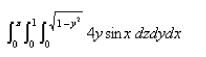 Calculate the iterated integral.  