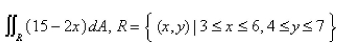 Evaluate the double integral by first identifying it as the volume of a solid.Select the correct Answer   A)    B)    C)    D)    E)   