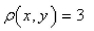 Find the mass of the lamina that occupies the region D and has the given density function, if D is bounded by the parabola   and the line    