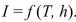 The   (or humidex, for short) is the perceived air temperature when the actual temperature is T and the relative humidity is h, so we can write   The following table of values of I is an excerpt from a table compiled by the National Oceanic and Atmospheric Administration.For what value of T is    