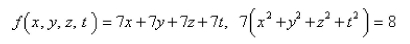 Use Lagrange multipliers to find the minimum value of the function subject to the given constraints.  