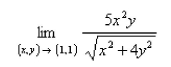Select the correct Answer: for each question. -Evaluate the limit.   A)    B) 0 C)    D)    E)   