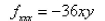 Select the correct Answer: for each question. -Find the indicated partial derivative.   A)    B)    C)    D)    E)   