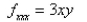Select the correct Answer: for each question. -Find the indicated partial derivative.   A)    B)    C)    D)    E)   