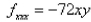 Select the correct Answer: for each question. -Find the indicated partial derivative.   A)    B)    C)    D)    E)   