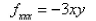 Select the correct Answer: for each question. -Find the indicated partial derivative.   A)    B)    C)    D)    E)   