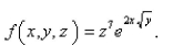 Select the correct Answer: for each question. -Find the gradient of the function   A)    B)    C)    D)    E)   