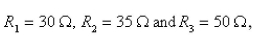 Select the correct Answer: for each question. -If R is the total resistance of three resistors, connected in parallel, with resistances   then   If the resistances are measured in ohms as   with a possible error of 0.8% in each case, estimate the maximum error in the calculated value of R. A) 0.347   B) 0.476   C) 0.291   D) 0.098   E) 0.957  