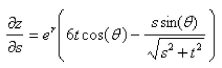Select the correct Answer: for each question. -Use the Chain Rule to find     A)    B)    C)    D)    E)   