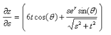 Select the correct Answer: for each question. -Use the Chain Rule to find     A)    B)    C)    D)    E)   