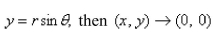 Find the limit   Hint: If   and   if and only if  