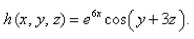 Find   for the function   Select the correct Answer A)    B)    C)    D)   