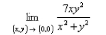 Evaluate the limit.  