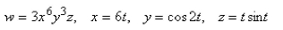 Use the Chain Rule to find   Select the correct Answer   A)    B)    C)    D)   