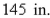 The radius of a right circular cone is increasing at a rate of 5 in/s while its height is decreasing at a rate of 3.6 in/s.At what rate is the volume of the cone changing when the radius is   and the height is   ?