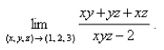 Find the limit  