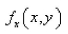 Use the definition of partial derivatives as limits to find   if   Select the correct Answer A)    B)    C)    D)    E)   