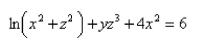 Use implicit differentiation to find    