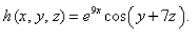 Find   for the function   Select the correct Answer A)    B)    C)    D)   