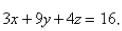 Find the shortest distance from the point   to the plane   Select the correct Answer A)    B)    C)    D)    E)   