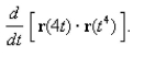 Find the derivative  