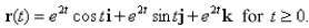 Find the arc length function   for the curve defined by   Then use this result to find a parametrization of C in terms of s.