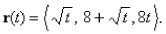 Find the velocity, acceleration, and speed of an object with position vector  