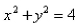 Select the correct Answer: for each question. -Find a vector function that represents the curve of intersection of the two surfaces: The circular cylinder   and the parabolic cylinder   A)    B)    C)    D)    E)   