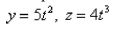 Select the correct Answer: for each question. -Find parametric equations for the tangent line to the curve with parametric equations     at the point with   A)    B)    C)    D)   