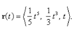 Select the correct Answer: for each question. -Find the unit tangent vector for the curve given by   A)    B)    C)    D)    E) None of these