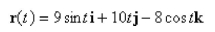 Find the acceleration of a particle with the given position function.  