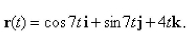 The torsion of a curve defined by   is given by   Find the torsion of the curve defined by  