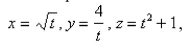 Use Simpson's Rule with n = 4 to estimate the length of the arc of the curve with equations   from   Round yourAnswer to four decimal places.Select the correct Answer A)    B)    C)    D)    E) None of these