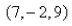 Find an equation of the sphere that passes through the point   and has center  