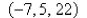 Select the correct Answer for each question. -Find that the midpoint of the line segment from   A)    B)    C)    D)    E)   