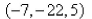 Select the correct Answer for each question. -Find that the midpoint of the line segment from   A)    B)    C)    D)    E)   
