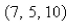 Select the correct Answer for each question. -Find the work done by a force   that moves an object from the point   to the point   along a straight line.The distance is measured in meters and the force in newtons. A)    B)    C)    D)    E)   