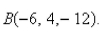 Select the correct Answer for each question. -Find an equation of the set of all points equidistant from the points   and   A)    B)    C)    D)    E)   