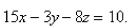 Find the distance between the point   and the plane   Round yourAnswer to two decimal place.Select the correct Answer A)    B)    C)    D)    E)   