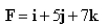 Find the work done by a force   that moves an object from the point   to the point   along a straight line.The distance is measured in meters and the force in newtons.