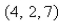 Find the work done by a force   that moves an object from the point   to the point   along a straight line.The distance is measured in meters and the force in newtons.