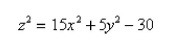 Reduce the equation to one of the standard forms.  