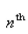 Find an expression for the   term of the sequence.(Assume that the pattern continues.)  
