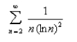 Determine whether the given series is convergent or divergent.  