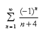 Determine whether the series converges or diverges.  