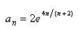 Determine whether the sequence converges or diverges.If it converges, find the limit.  